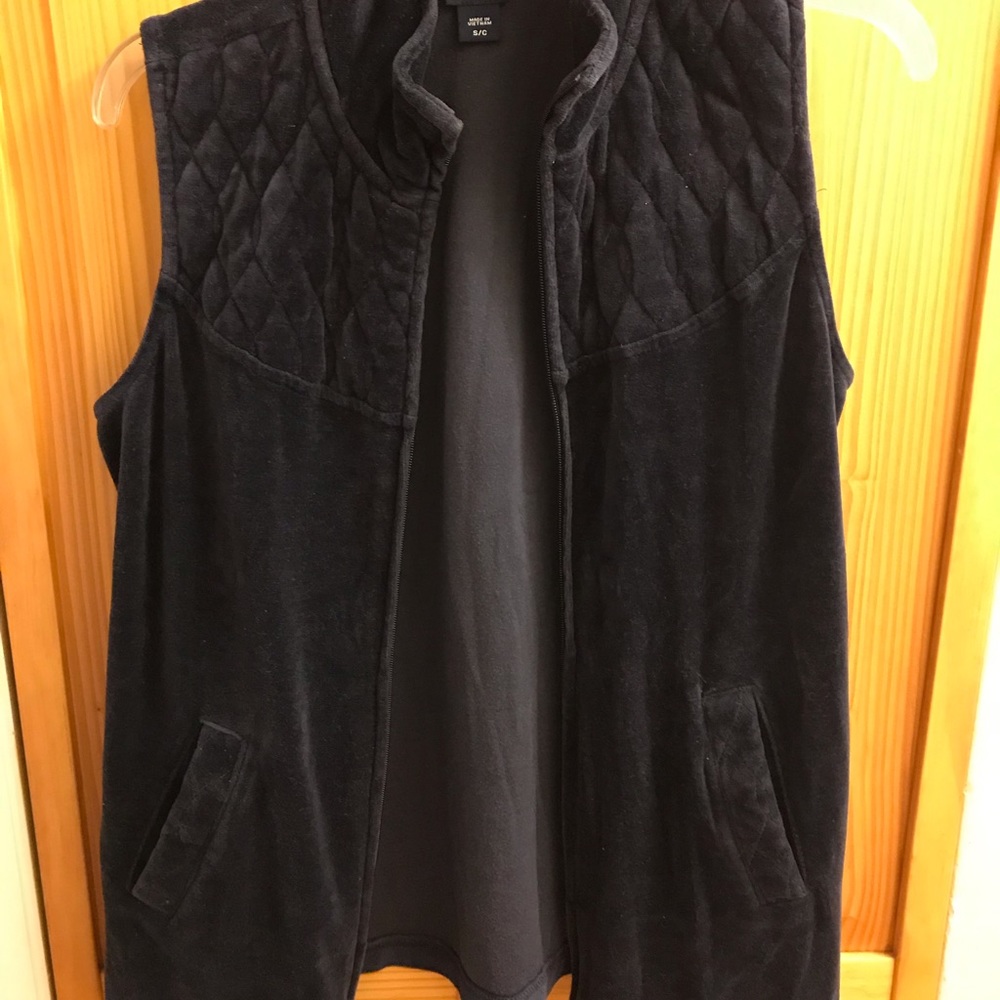 Navy blue vest